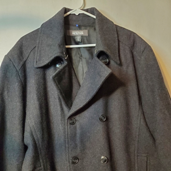 Kenneth Cole Reaction Pea Coat - Picture 4 of 10